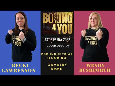 BECKI LAWRENSON  -V-  WENDY RUSHFORTH  -  LEFT JAB PROMOTIONS