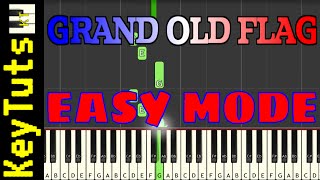 Learn to Play You’re A Grand Old Flag by George M. Cohan - Easy Mode