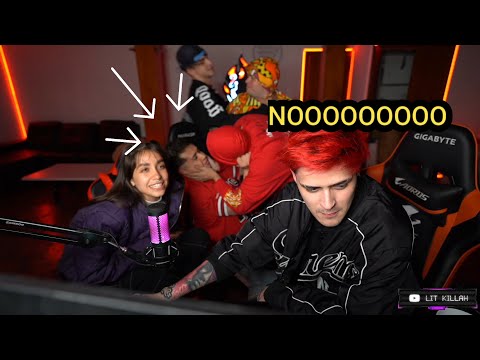 INVADEN EL STREAM DE LITkillah* Tiago, Rusher, demente 😂