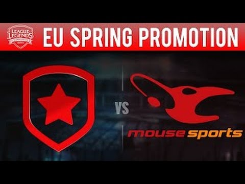 GMB vs MOU, Game 3 - League Of Legends - EU LCS Spring Promotion 2016