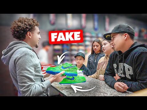 Ramitheicon | Catching Fake Sneakers! (Compilation)