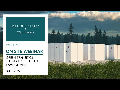 Green Transition: The Role of the Built Environment