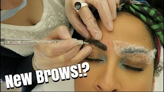 I GOT MICROBLADING!!! | kinkysweat