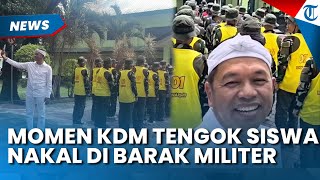 Dedi Mulyadi Tengok Siswa Nakal di Barak Militer, Sesumbar soal Siswa Sudah Bisa Bangun Pagi