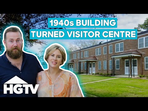 Ben & Erin Build A Visitor Centre In A Historic 1940s Building | Home Town