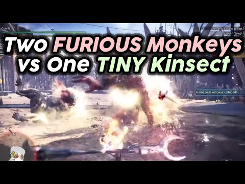 Mighty Muscle Monkey Madness in Under 15 Minutes with Kinsect ONLY | MHW Iceborne