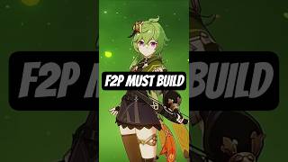 F2P Must Build BEGINNER Characters - Genshin Impact