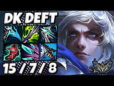 Ezreal vs Caitlyn ADC [ DK Deft ] Patch 12.23 Korea Challenger ✅