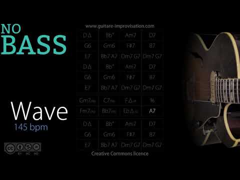 Wave _ NO BASS (145 bpm) : Bossa Backing Track