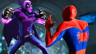 Spider-Man vs Green Goblin and Prowler - Subway Battle - Spider-Man: Into the Spider-Verse (2018)