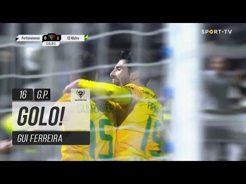 Goal | Golo Gui Ferreira: Portimonense 0-(2) CD Mafra (Taça da Portugal 21/22)