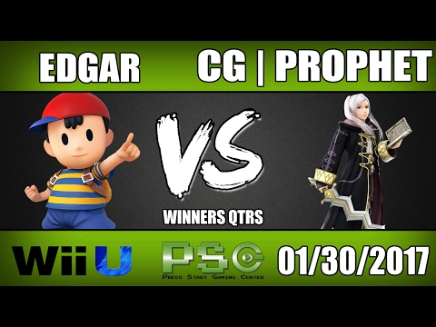 Edgar (Ness) vs cG | Prophet (Robin) - Wii U Winners Quarters - S4M