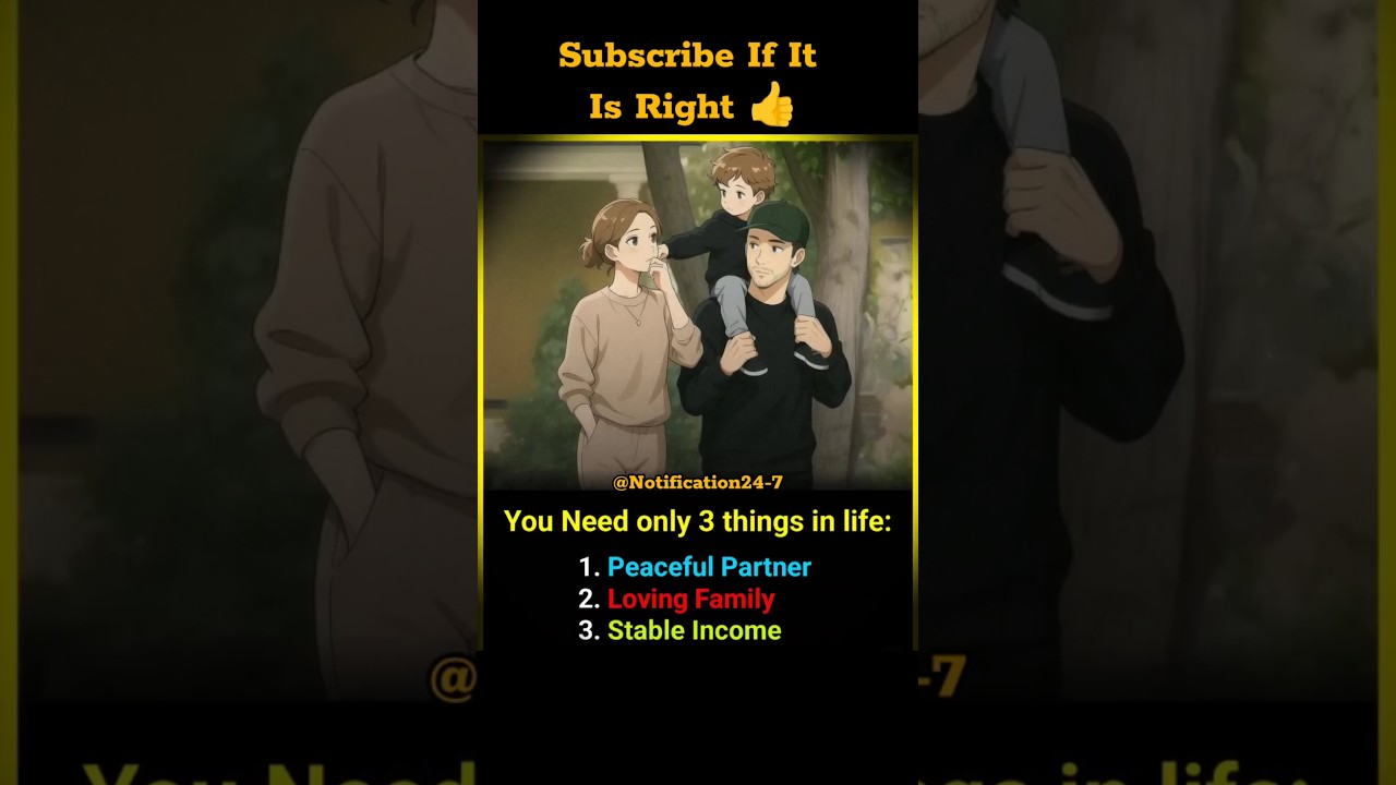 You Need Only Three Things In Life 💓🧬.. Yes Or No 🙂‍↔️ | Read Description |