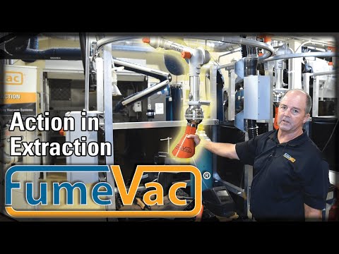 FumeVac Action in Extraction Source Capture Arms