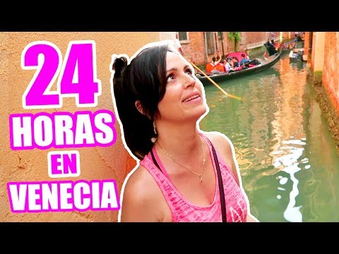 24 HORAS SIN PODER SALIR DE VENECIA! RETO! SandraCiresArt