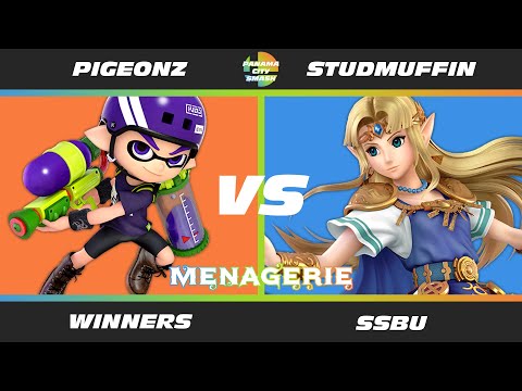 Menagerie: Pigeonz (Inkling) VS Studmuffin (Zelda) - Super Smash Bros Ultimate