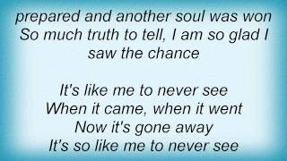 Kutless - It&#39;s Like Me Lyrics