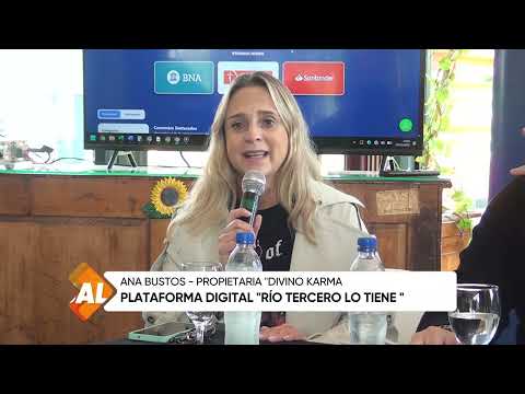 Plataforma digital Río Tercero lo tiene