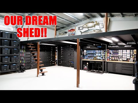 Ultimate Fishing Tackle Room !!