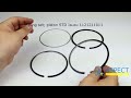 Видеообзор Поршневые кольца STD Isuzu 1121211011