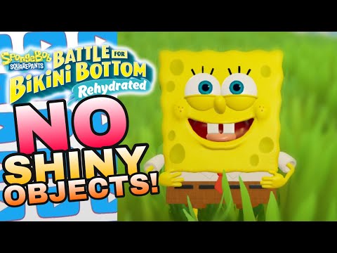 Can You Beat Spongebob Rehydrated WITHOUT Collecting Any Shiny Objects? Battle for Bikini Bottom