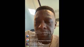 Rapper Lil Boosie  Gives and Update On Cancer and Answers Questions From Fans.