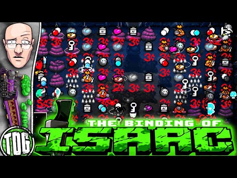 TMTrainer, but it spawns a shop item on EVERY pick up (and I fart) - TBOI Repentance [ToG]