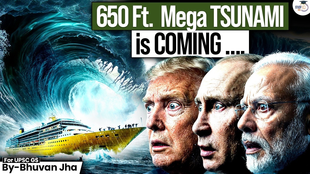 Mega Tsunami Warning? | Is the World Heading Towards a Massive Disaster | StudyIQ IAS