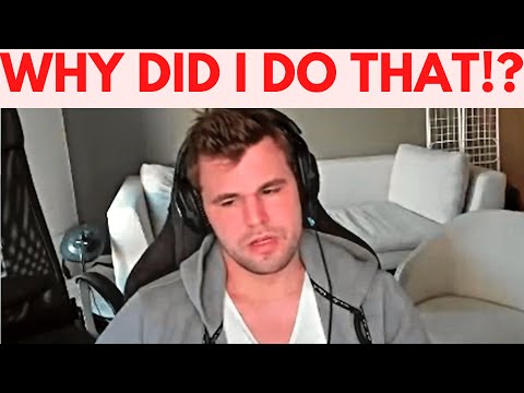 "Cause I'm a moron that's why!" - Magnus completely DOMINATES endgame after Benko Gambit