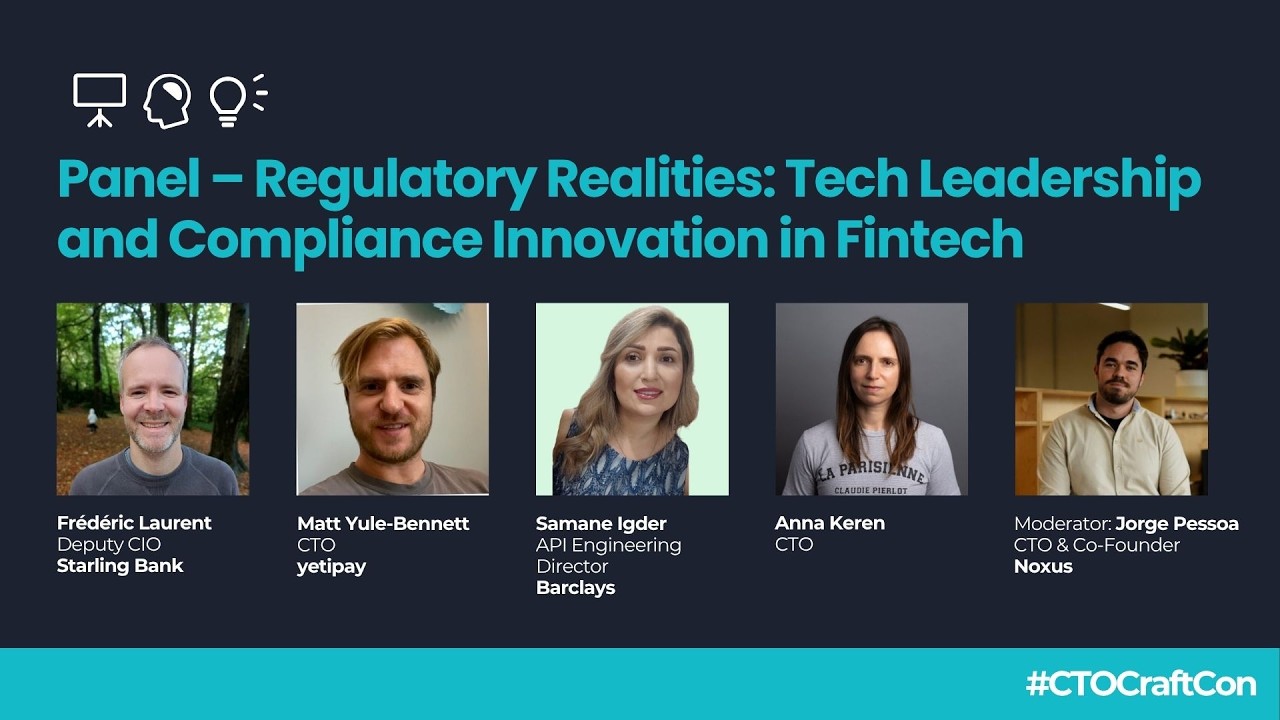 Panel – Regulatory Realities Tech Leadership and Compliance Innovation in Fintech
