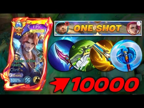 CLINT BEST HIGH DAMAGE HACK BUILD 2025!😱 THIS BUILD IS LITERALLY BROKEN! (PLS TRY THIS BUILD)