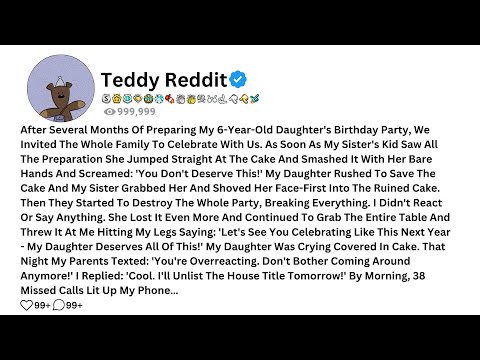 After Several Months Of Preparing My 6-Year-Old Daughter's Birthday Party, We Invited The.........