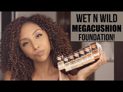 NEW! Wet N Wild MegaCushion Foundation! Swatch Test + Review! | BiancaReneeToday