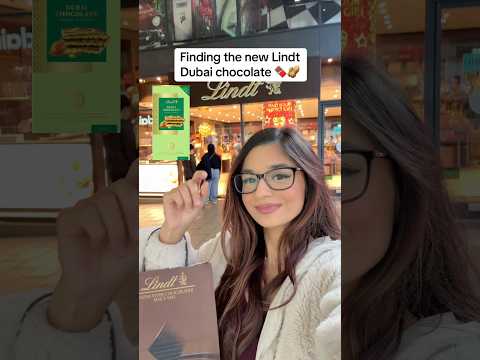😱 LINDT HAVE MADE DUBAI CHOCOLATE??