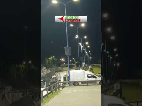 Todo listo para la primera noche de Carnavales en Mercedes Corrientes #carnavalesmercedes