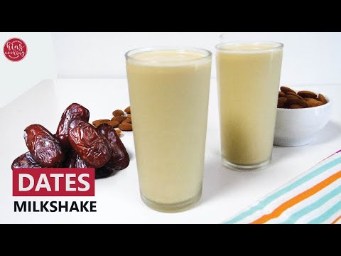 Dates Milkshake | Khajoor Shake | Ramadan Date Shake | Recipe for Iftar - Ramadan 2023