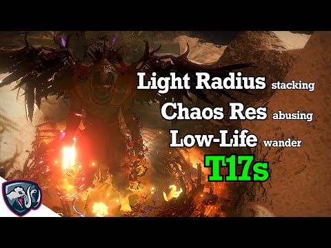 Clear T17s FAST on a budget w/ Light Radius stacking - FULL BUILD GUIDE (PoE 3.27 Keepers)