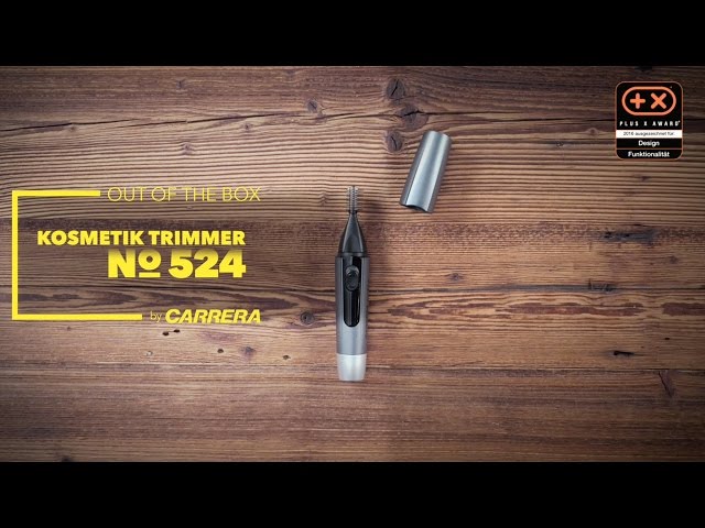 Video Teaser für Unboxing CARRERA Kosmetik Trimmer No. 524