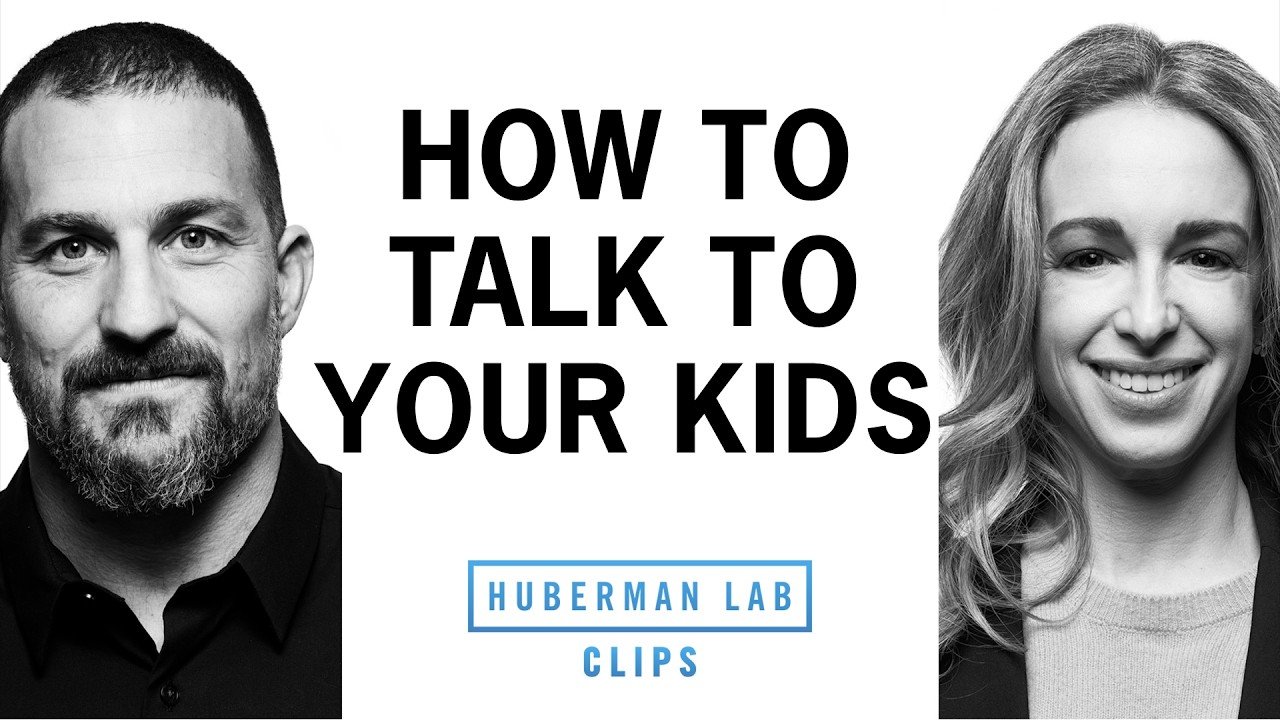 How to Talk to Your Kids About Negative Emotions | Dr. Becky Kennedy & Dr. Andrew Huberman