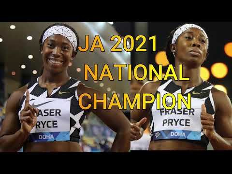 2021 Jamaica National Championship 100m Women Final Shelly-Ann Fraser-Price 10.71