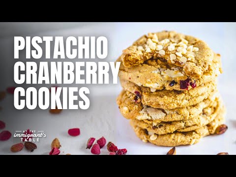 Pistachio Cranberry Cookies That Will CHANGE Your Winter Baking!