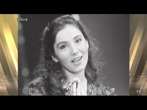 Soprana Daniela Vlădescu - imagini din Arhiva TVR (@Ieri-Azi-Mâine)