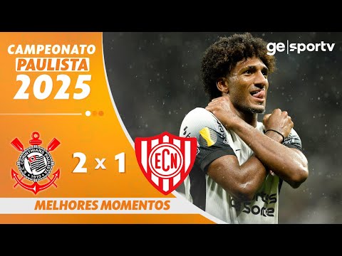 CORINTHIANS 2 X 1 NOROESTE | MELHORES MOMENTOS | CAMPEONATO PAULISTA 2025 | ge.globo