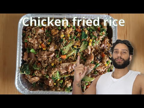Feed a crowd with this ULTRA FAMILY SIZE Chicken fried rice