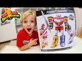Father Son BEST ROBOT TOY EVER Power Rangers Mega Zord