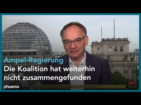 phoenix nachgefragt mit Nico Fried zur Politik der Bundesregierung am 06.06.23