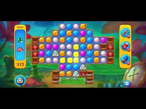 Fishdom level 9443 no boosters フィッシュダム