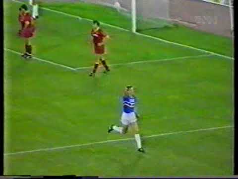 COPPA ITALIA 1990 91 FINALE AND ROMA SAMPDORIA  3 1