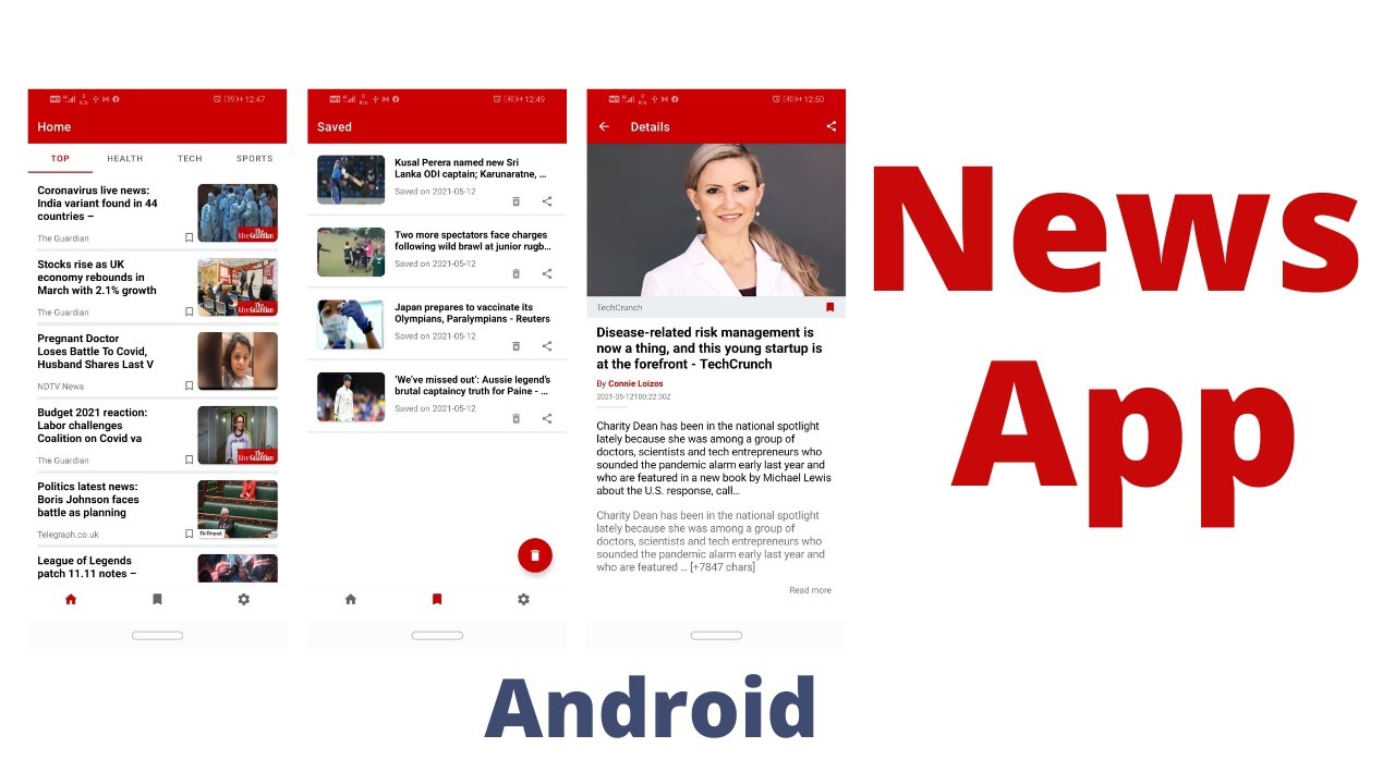 News Android App - Kotlin - 2021