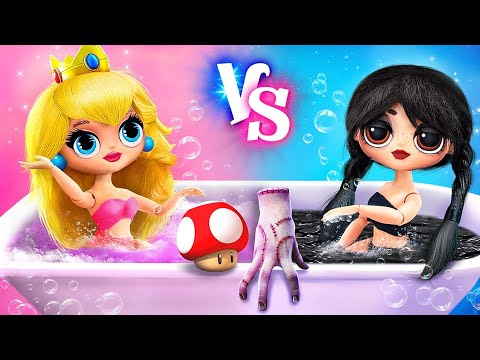 Peach and Wednesday Morning Routine / 30 DIYs for LOL OMG